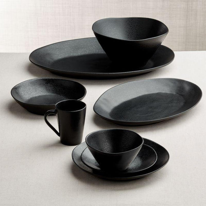 Marin Matte Black Mug - Crate and Barrel Philippines