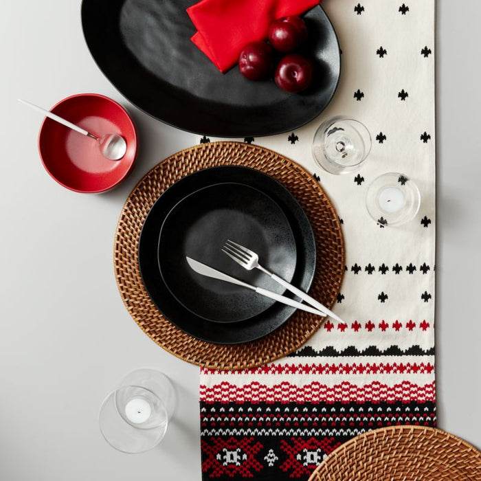 Marin Matte Black Salad Plate - Crate and Barrel Philippines