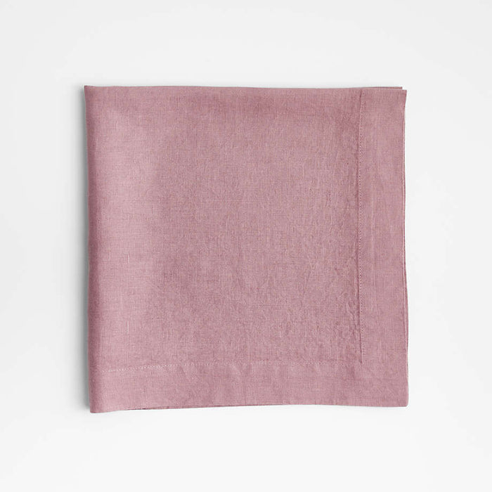 Marin Morning Mauve EUROPEAN FLAX -Certified Linen Napkin