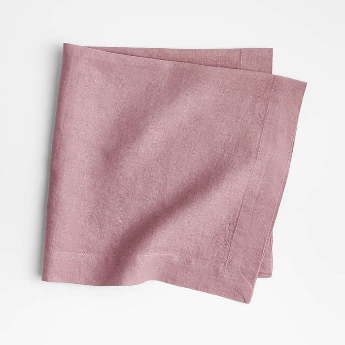 Marin Morning Mauve EUROPEAN FLAX -Certified Linen Napkin