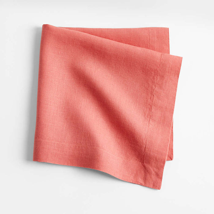 Marin Sienna Pink Linen Napkin