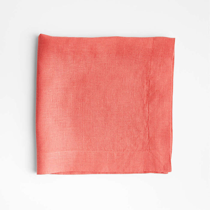Marin Sienna Pink Linen Napkin