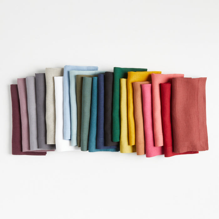 Marin Summer's Pink European Flax ®-Certified Linen Napkin