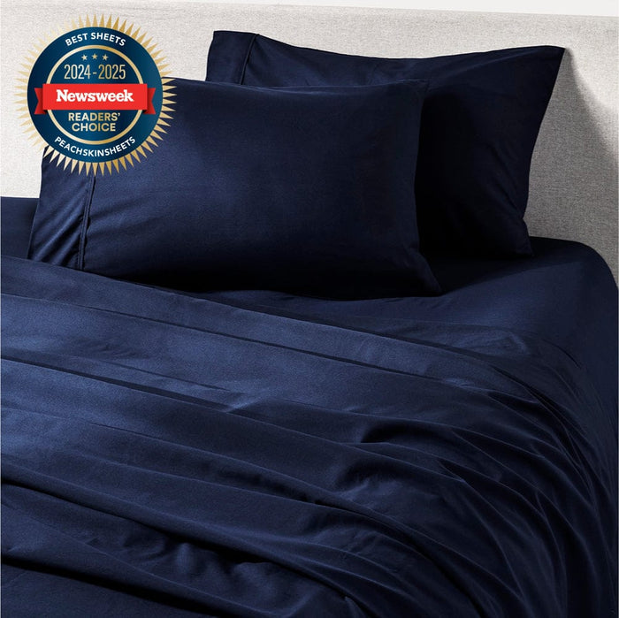 Mariner Blue Low Profile Sheet Set For 8"-12" Thin Mattresses