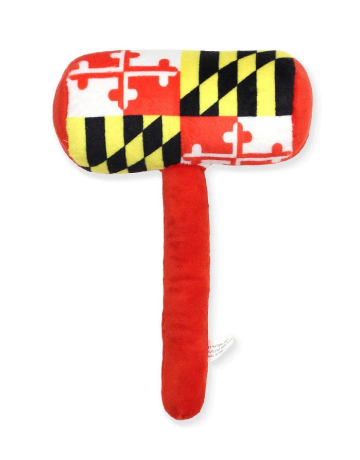 MARYLAND FLAG CRAB MALLET STUFFED PLUSH DOG TOY ROUTE ONE APPAREL