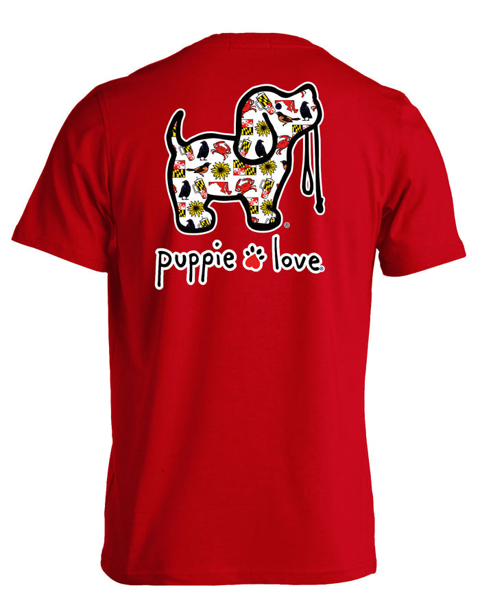 MARYLAND PATTERN PUP PUPPIE LOVE
