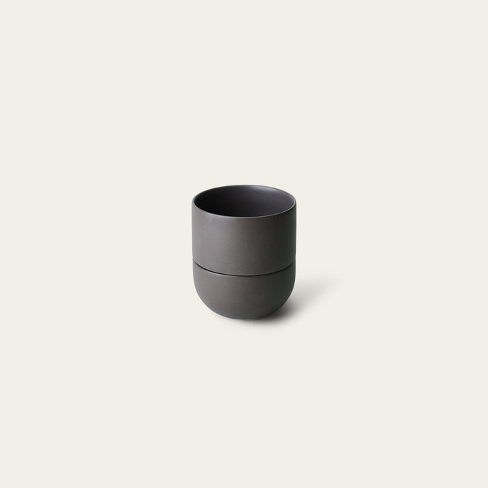 Medium planter planters by Fable Home, shown in a medium/granitegray finish. – #medium/granitegray