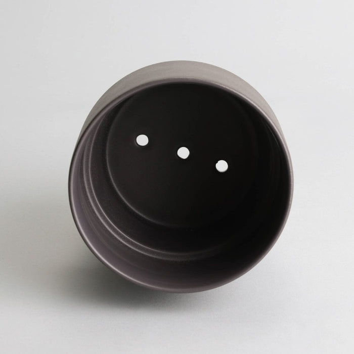 Medium planter planters by Fable Home, shown in a medium/granitegray finish. – #medium/granitegray