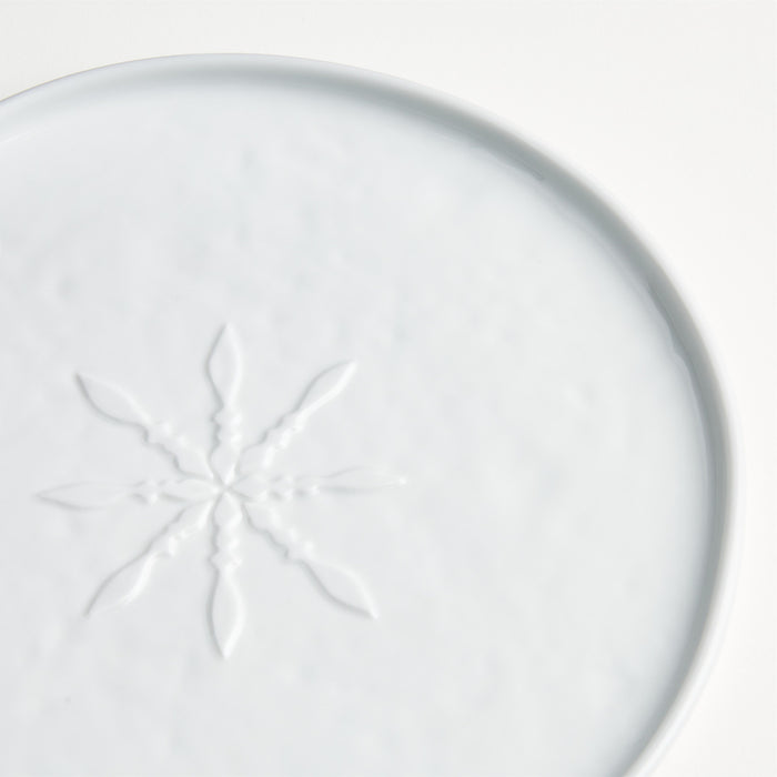 Mercer Snowflake Porcelain Salad Plate