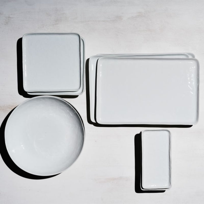 Mercer White Rectangle Porcelain Platter