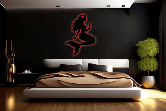 Mermaid- Metal Wall Art