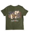 MILITARY WORKING PUP, YOUTH SS DTG PUPPIE LOVE