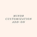 ✨ Minor Customization starting at $30