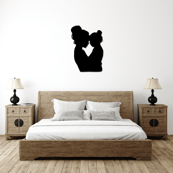 Mommy And Me - Metal Wall Art - MetalPlex