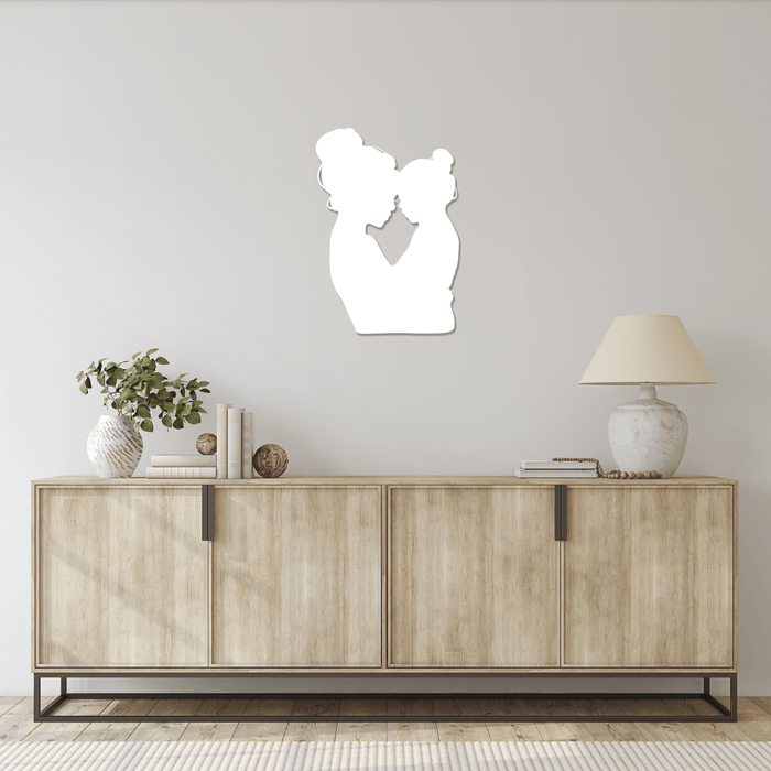 Mommy And Me - Metal Wall Art - MetalPlex