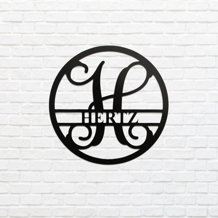 Monogram - Metal Wall Art - MetalPlex
