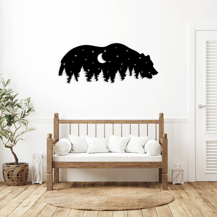 Moon Bear - Metal Wall Art - MetalPlex