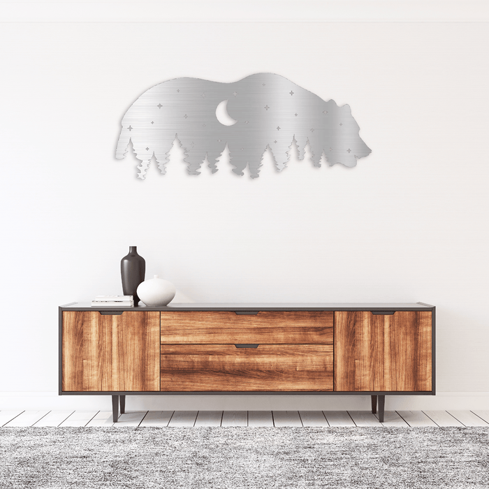 Moon Bear - Metal Wall Art - MetalPlex