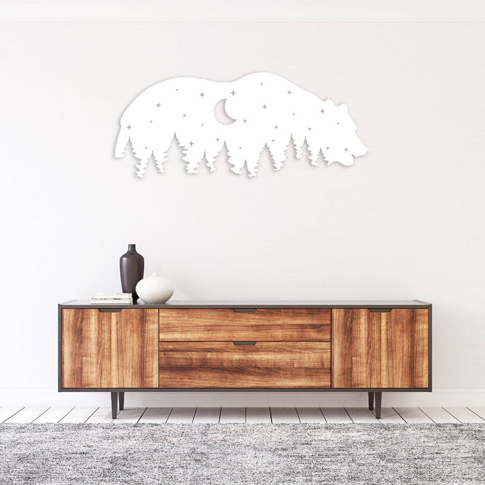 Moon Bear - Metal Wall Art - MetalPlex