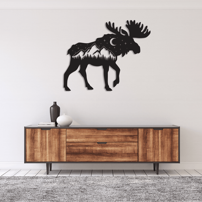 Moose - Metal Wall Art - MetalPlex