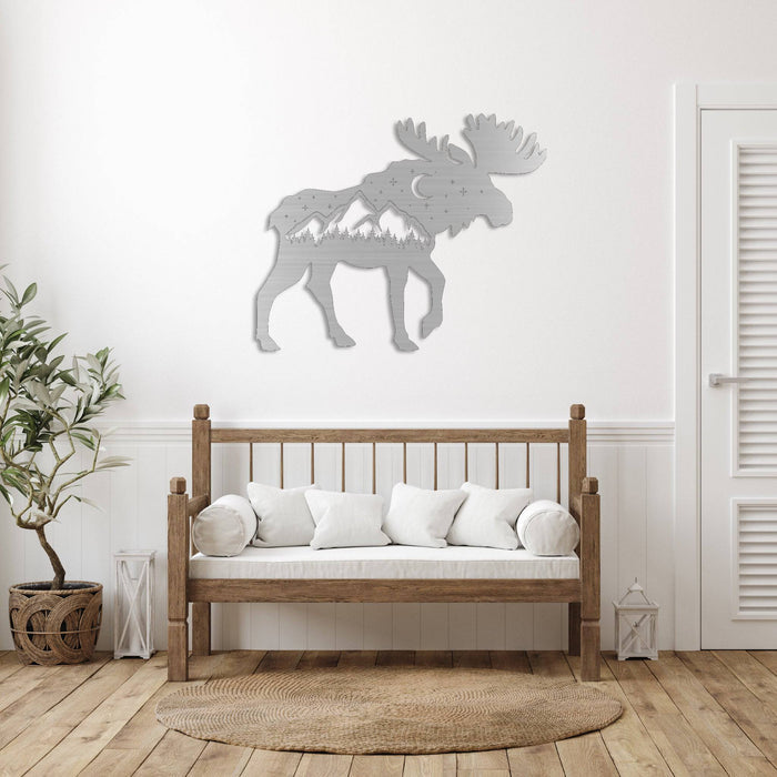 Moose - Metal Wall Art - MetalPlex