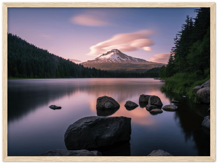 16" x 12" / Wood Frame