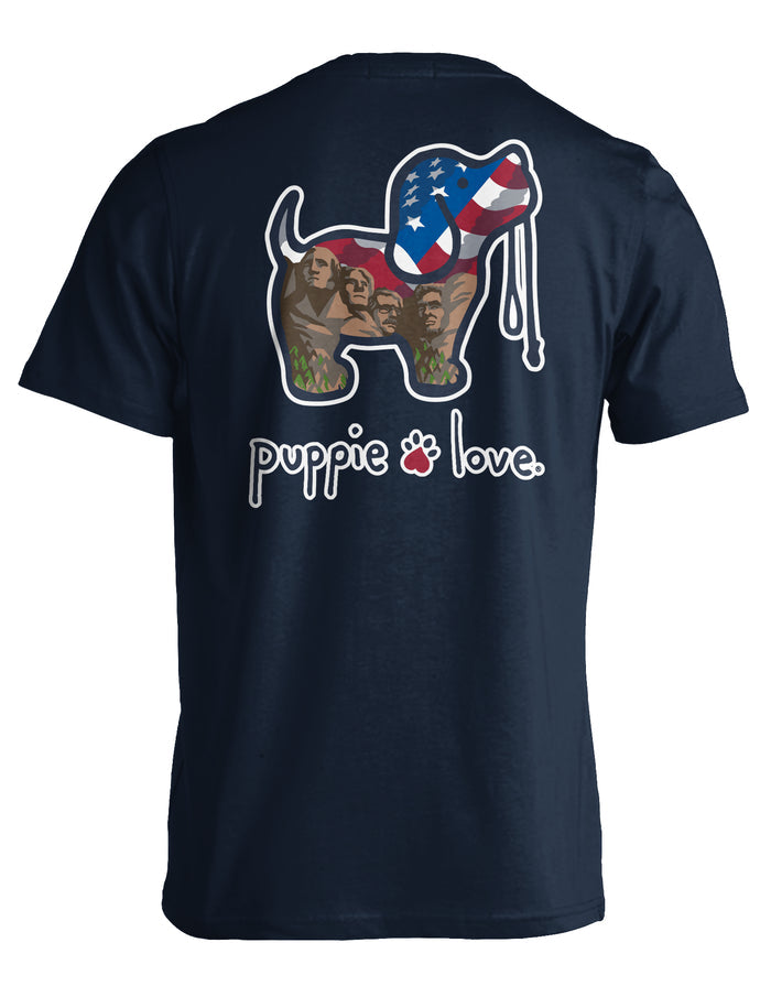MOUNT RUSHMORE PUP PUPPIE LOVE