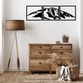 Mount Sopris (3 Piece) - Metal Wall Art - MetalPlex
