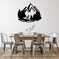 Mountain Deer - Metal Wall Art
