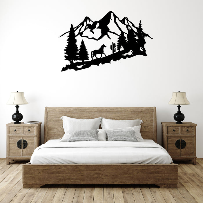 Mountain Horse - Metal Wall Art - MetalPlex