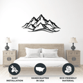 Mountain Range - Metal Wall Art - MetalPlex