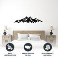 Elevate your space with the rugged beauty of our Mountains Metal Wall Art from Metalplex. Crafted with precision and passion, this exquisite piece captures the majestic allure of mountain landscapes in a durable and dynamic metal form.