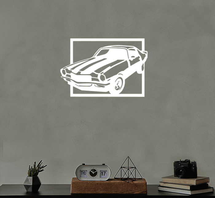 Muscle Car - Metal Wall Art