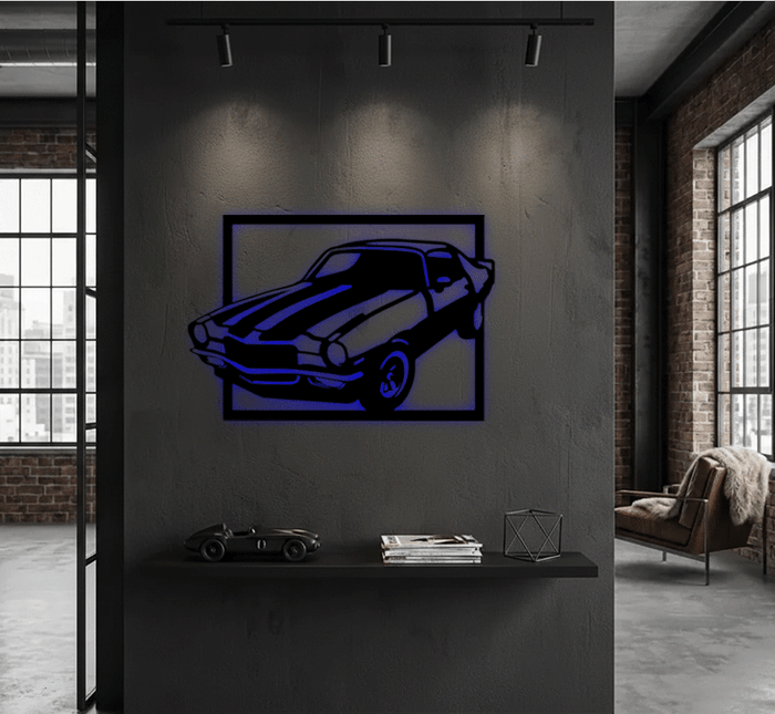 Muscle Car - Metal Wall Art