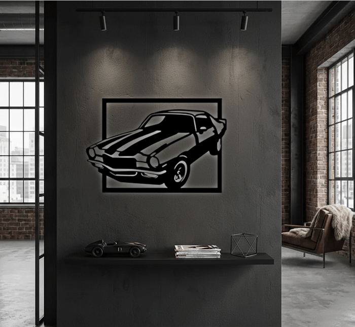Muscle Car - Metal Wall Art