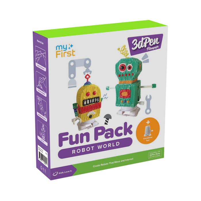 myFirst 3dPen Filament Refill — Fun Pack 9 Colors for 3dPen Make