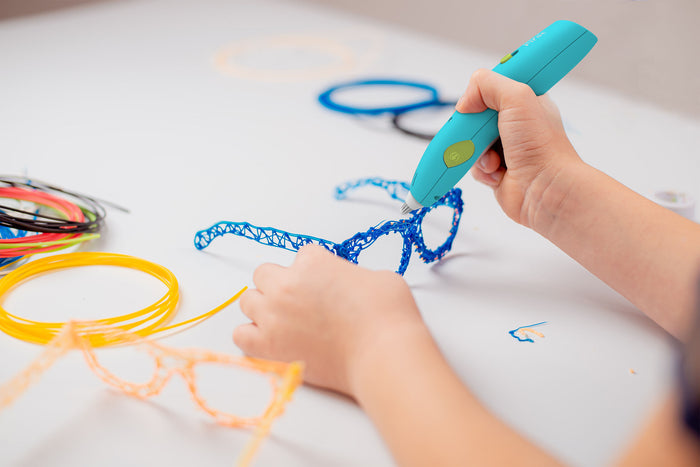 myFirst 3dPen Make — 3D Pen for Kids with 9 Filaments & Stencil Book