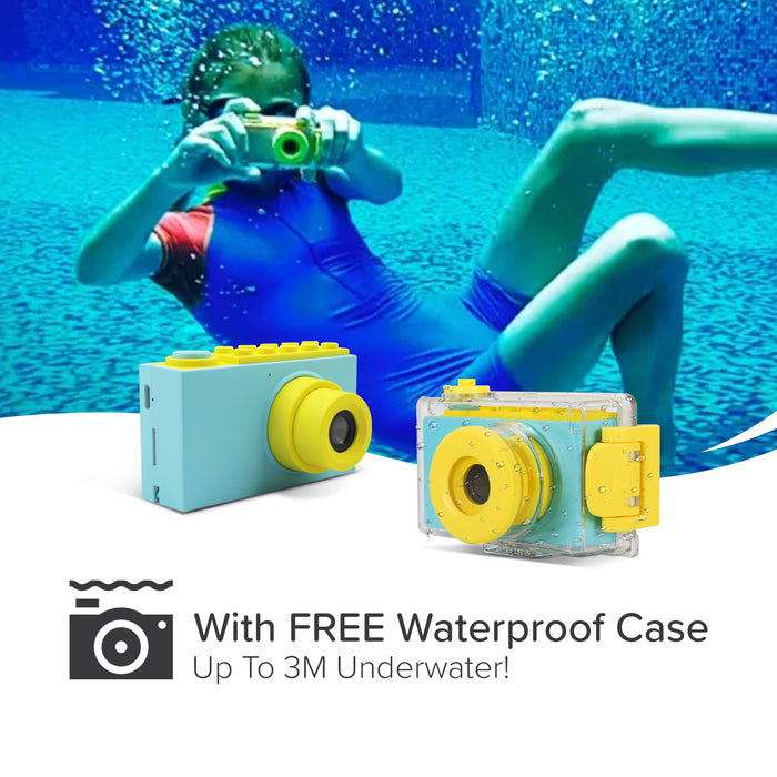 myFirst Camera 2 — Waterproof Camera for Kids with IPX8 (10ft)