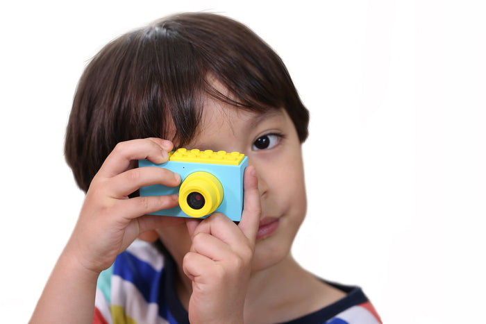 kid using action camera for kids myfirst