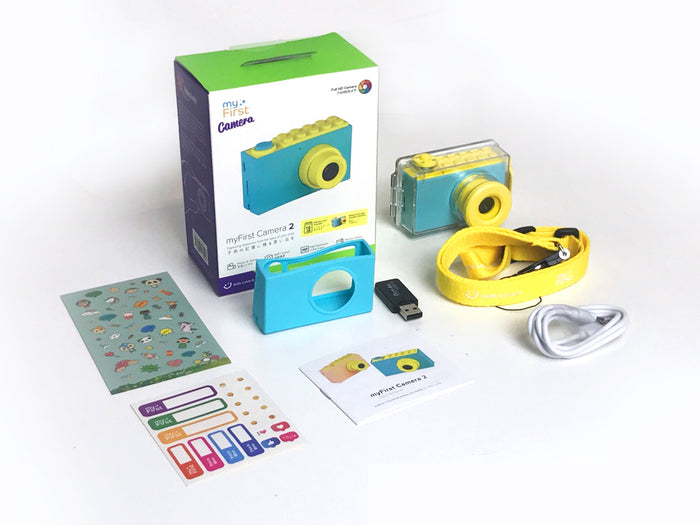 myFirst Camera 2 — Waterproof Camera for Kids with IPX8 (10ft)