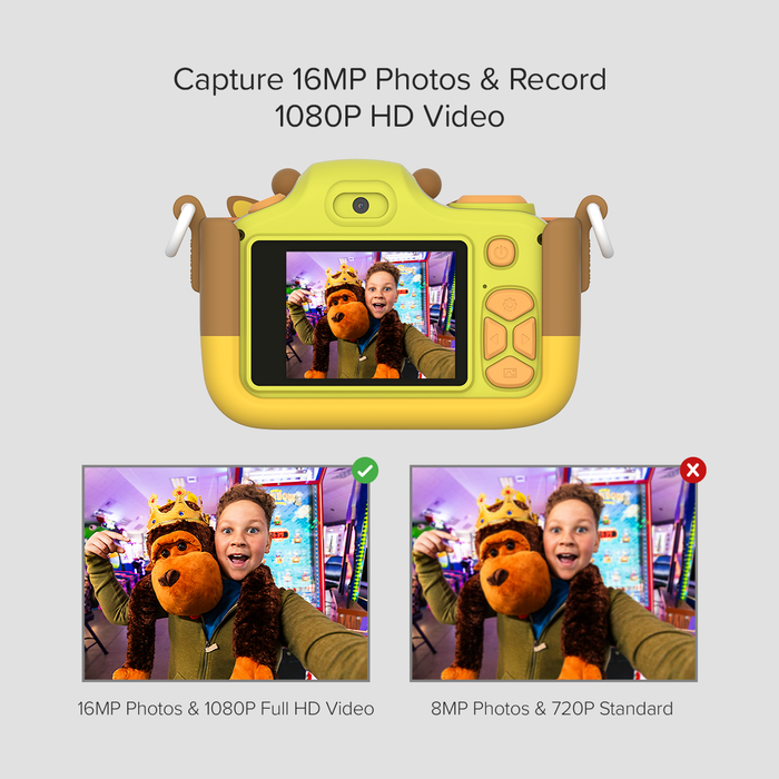 myFirst Camera 3 — Selfie Lens Kids Camera with 16MP