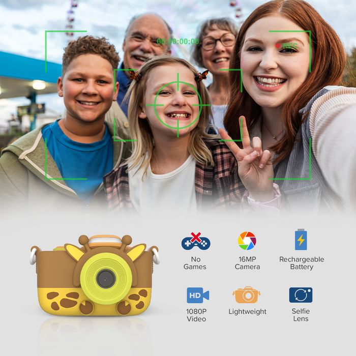 myFirst Camera 3 — Selfie Lens Kids Camera with 16MP