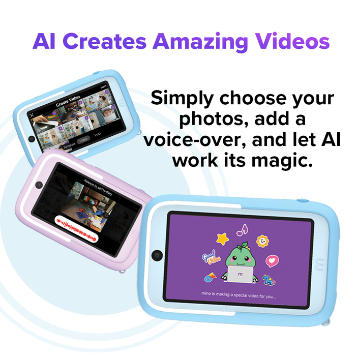 myFirst Camera 50 — AI Kids Digital Camera with 20MP & Video