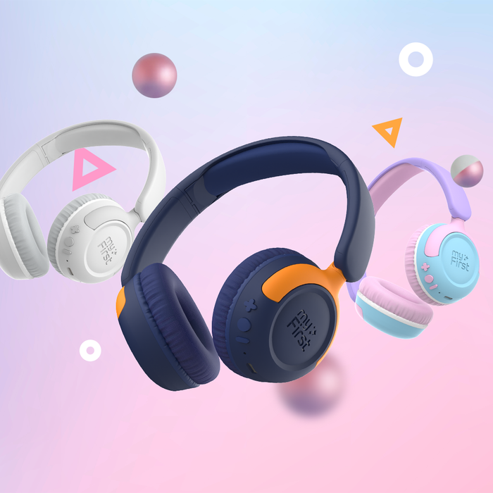 myFirst CareBuds Max — Kids Over-Ear Headphones with Volume Limit