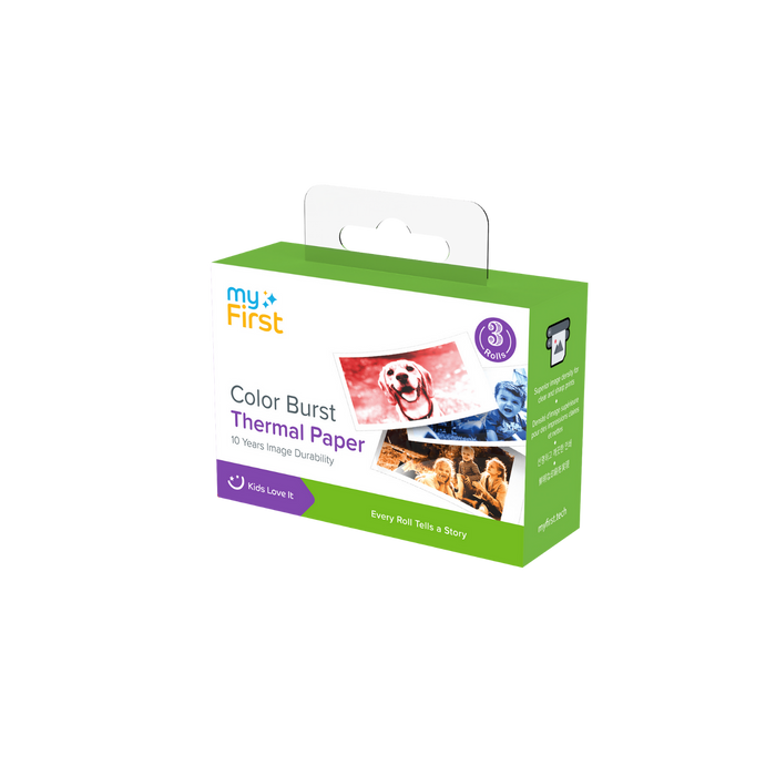 myFirst Color Burst Thermal Paper Refill — Insta 20