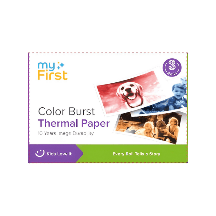 myFirst Color Burst Thermal Paper Refill — Insta 20