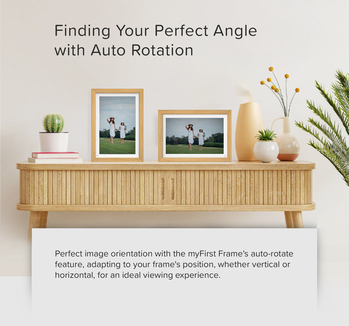 myFirst Digital Frame Live — Smart Picture & Video Frame with App