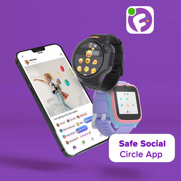 myFirst Fone S3 — 4G GPS Smartwatch for Kids with GPS Tracking