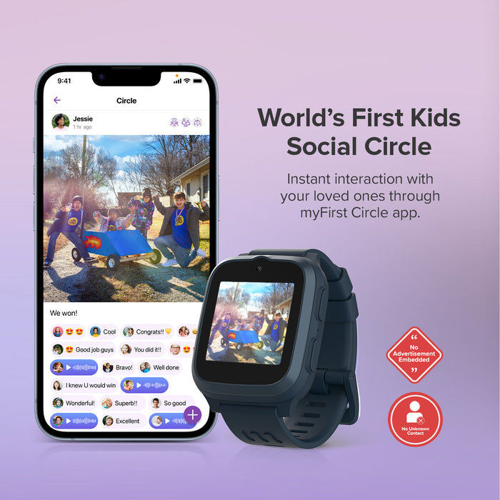 myFirst Fone S3+ — 4G GPS Smartwatch for Kids with Video Call