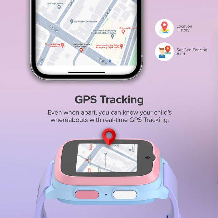 myFirst Fone S3+ — 4G GPS Smartwatch for Kids with Video Call